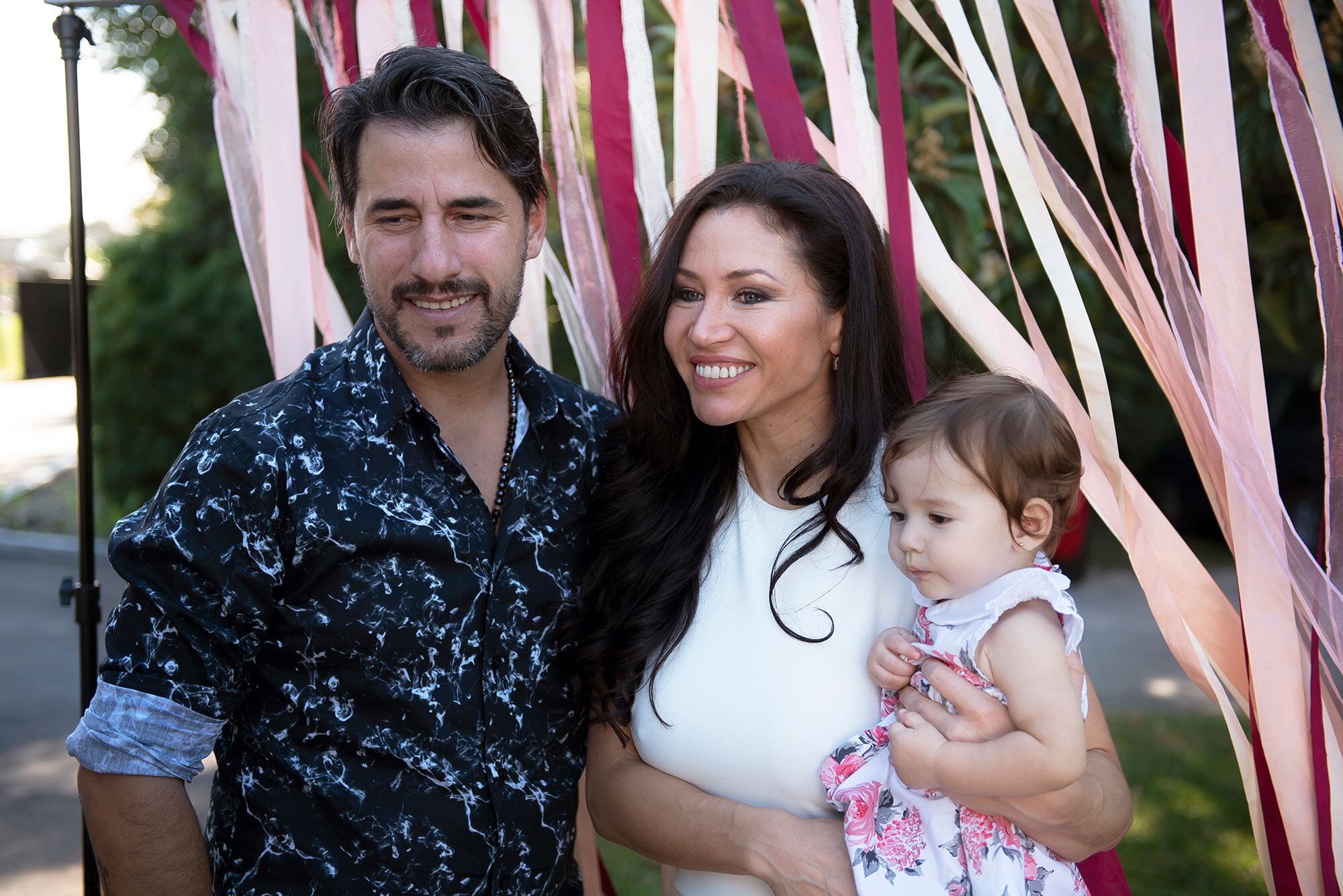 Las fotos del primer cumpleaños de Lola, la hija de Adabel Guerrero. (Foto: Alejandra Baier)