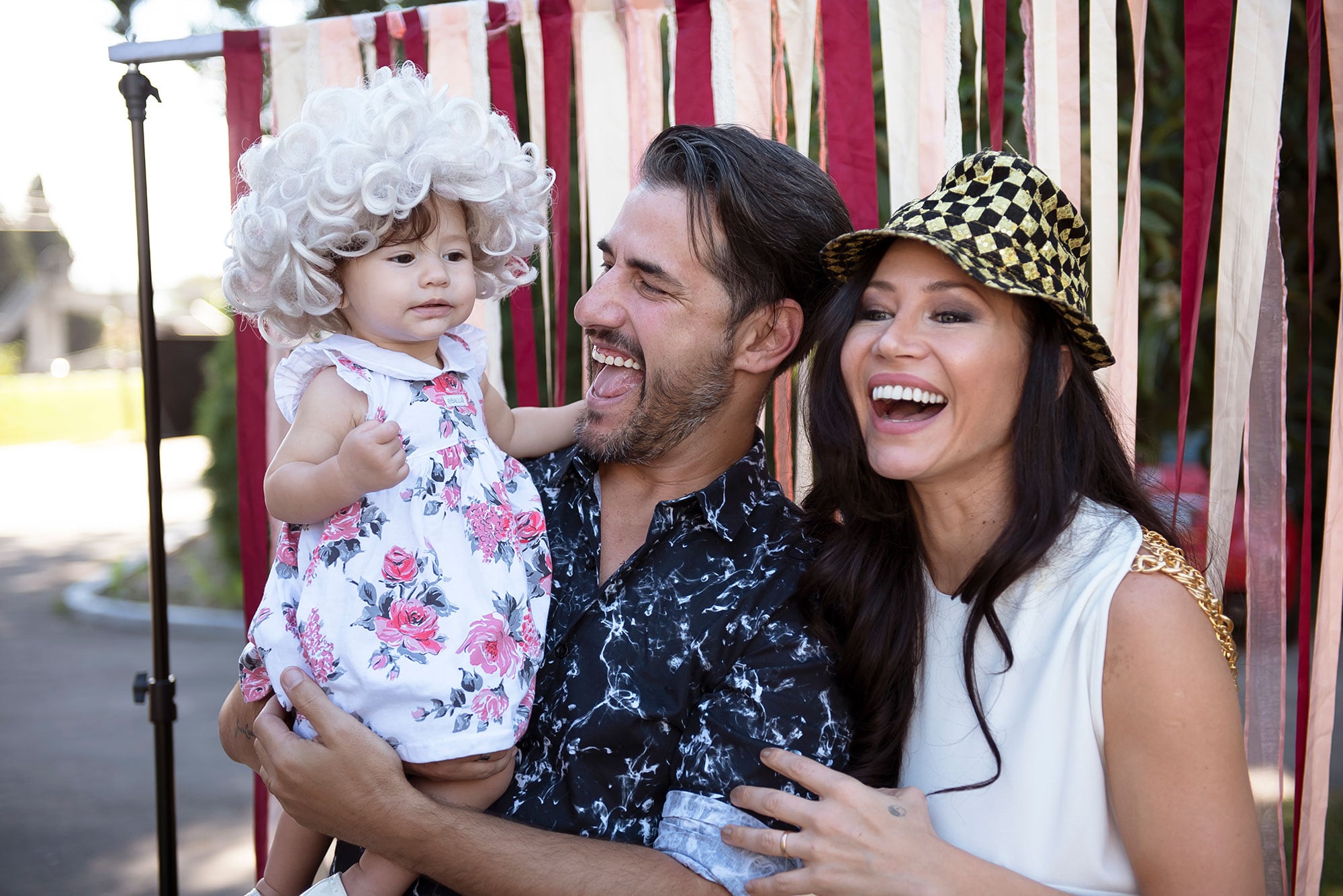 Las fotos del primer cumpleaños de Lola, la hija de Adabel Guerrero. (Foto: Alejandra Baier)