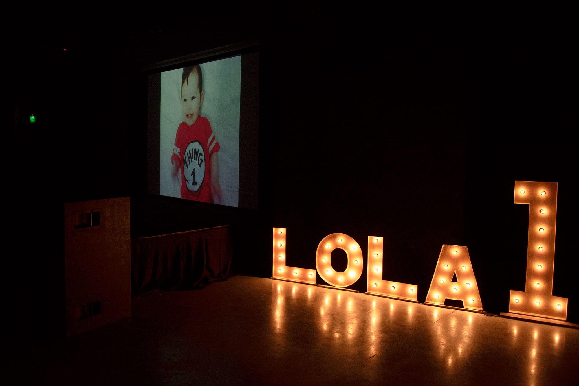 Las fotos del primer cumpleaños de Lola, la hija de Adabel Guerrero. (Foto: Alejandra Baier)