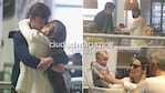 Las fotos del romántico encuentro de Pampita y García Moritán en un shopping: besos apasionados, paseo y fotos para Ana