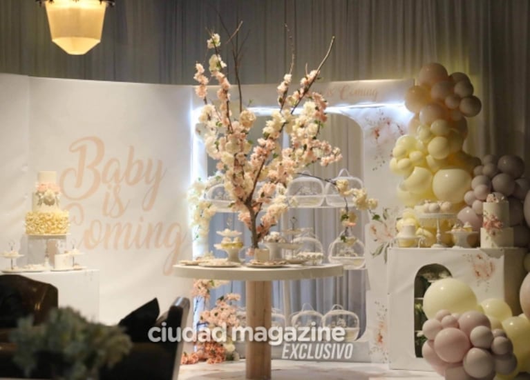 Las fotos del súper baby shower de Barby Franco: su look, los famosos invitados y todo lo que pasó