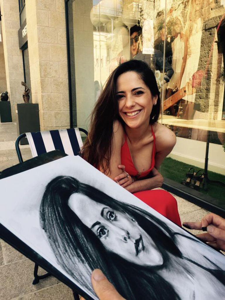 Las fotos más sexies de Victoria Vannucci en Israel (Fotos: Twitter). 