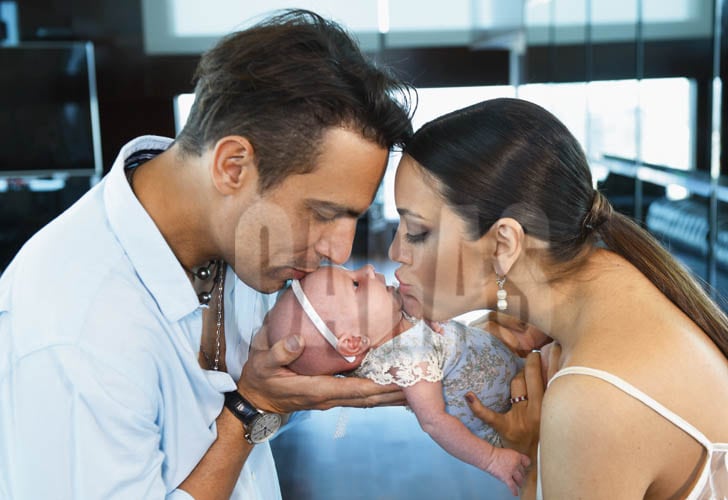 Las fotos más tiernas de Floppy Tesouro con Moorea, su primera hija junto a Rodrigo González Prieto