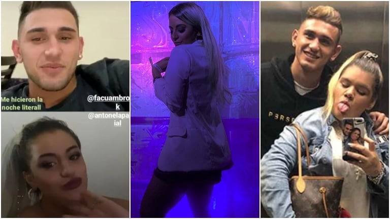 Las fotos súper sexies de Antonela Pane, la joven con la que Facundo Ambrosioni fue infiel a metros de Morena Rial (Fotos: Instagram y Web)