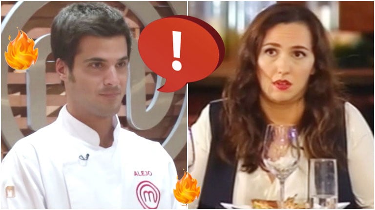 Las fuertes declaraciones del ganador de MasterChef 2015 contra Narda Lepes (Fotos: Web y Captura)