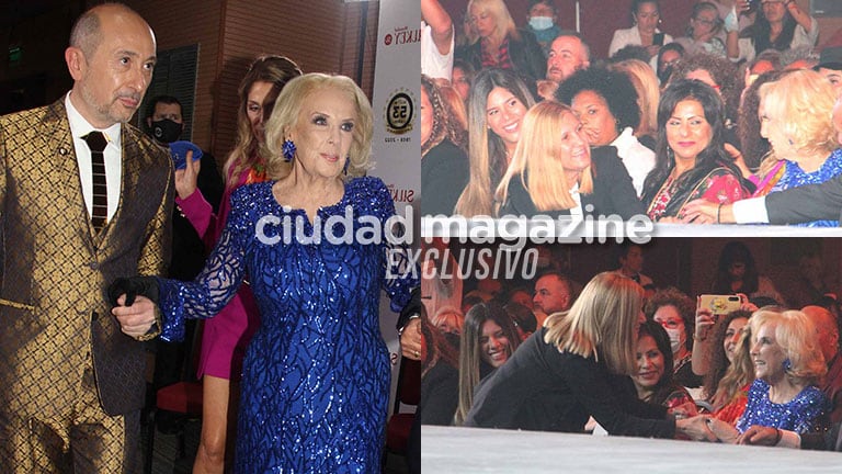 Las grandes celebridades en el desfile de Claudio Cosano (Fotos: Movilpress).