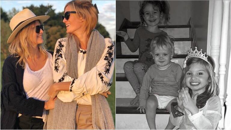 Las hijas de Paula Chaves y Mery del Cerro festejaron sus cumpleaños juntas (Fotos: Instagram)