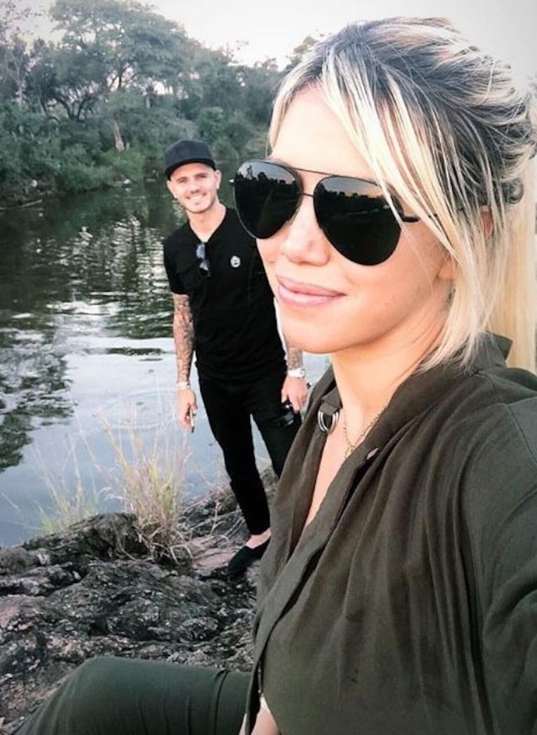 Las imágenes de las aventureras vacaciones de Wanda Nara y Mauro Icardi en Sudáfrica