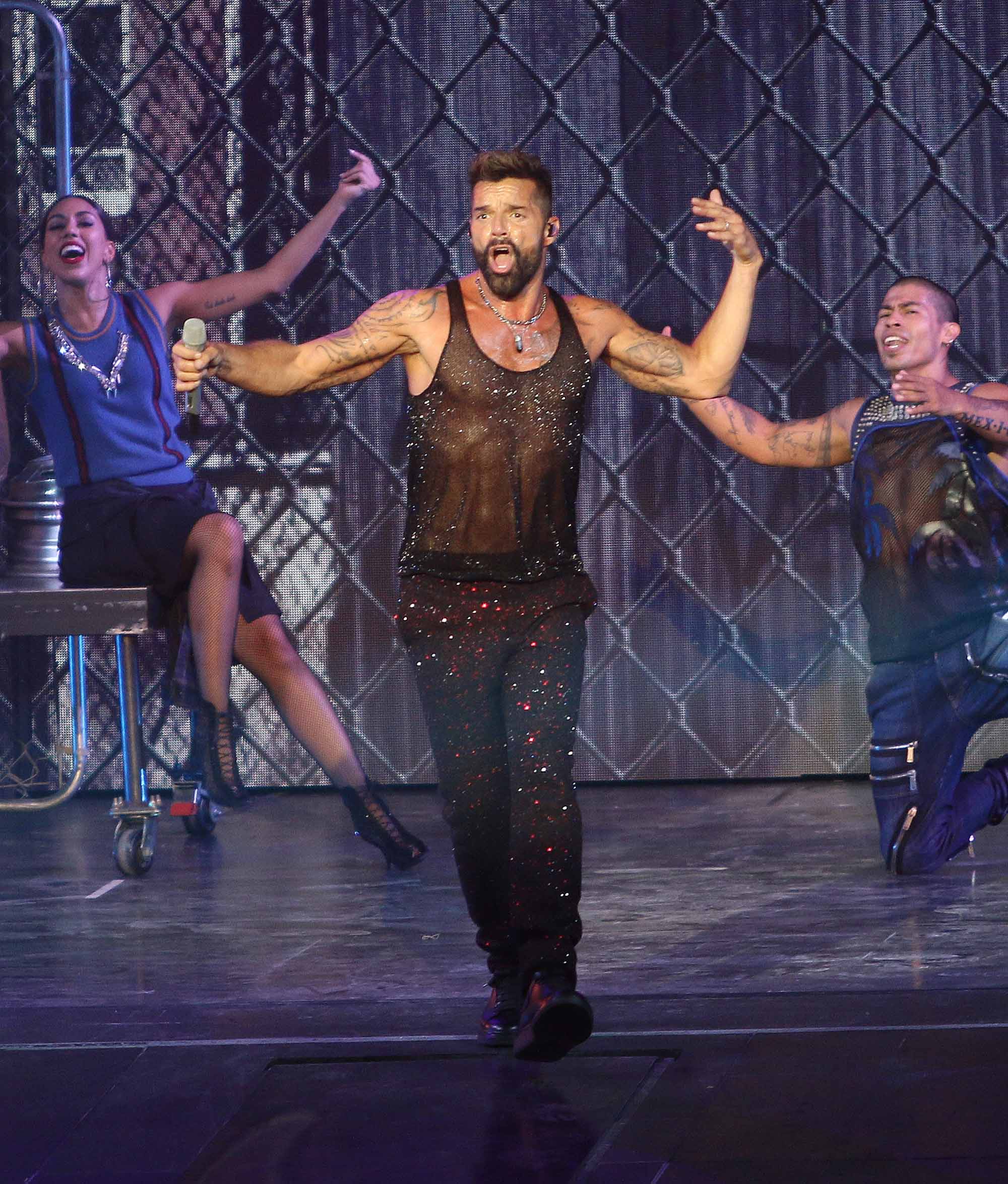 Las mejores fotos del show de Ricky Martin: "Movimiento Tour" Foto: Movilpress.