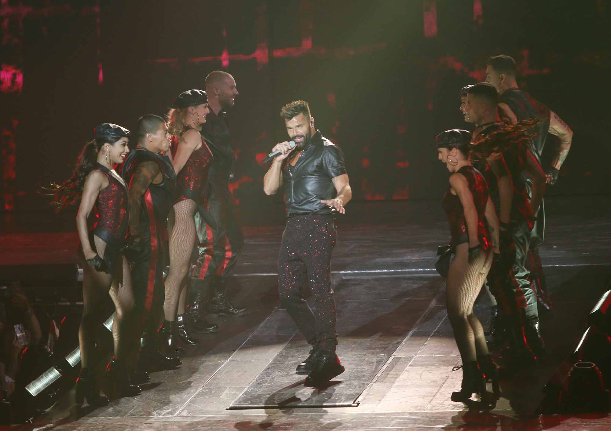 Las mejores fotos del show de Ricky Martin: "Movimiento Tour" Foto: Movilpress.