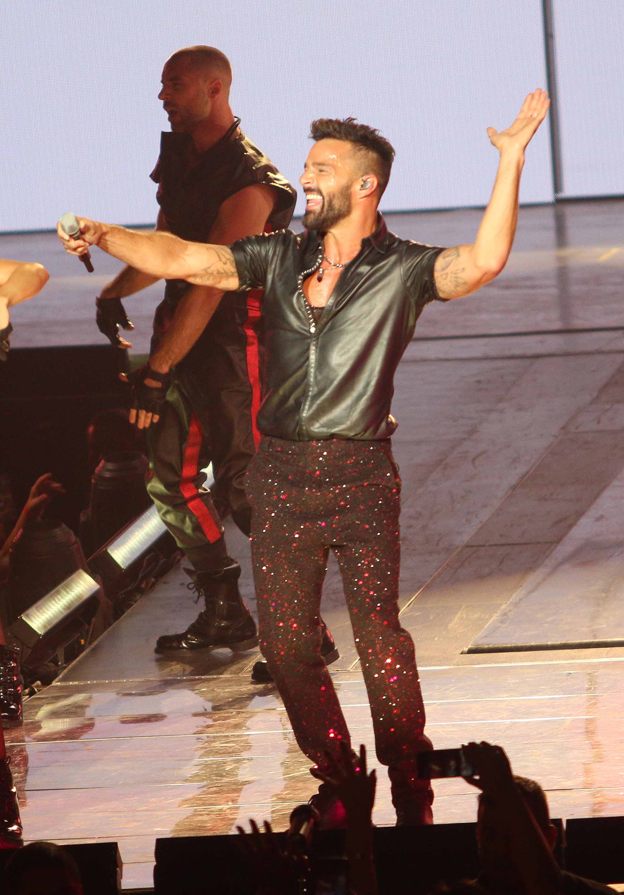 Las mejores fotos del show de Ricky Martin: "Movimiento Tour" Foto: Movilpress.