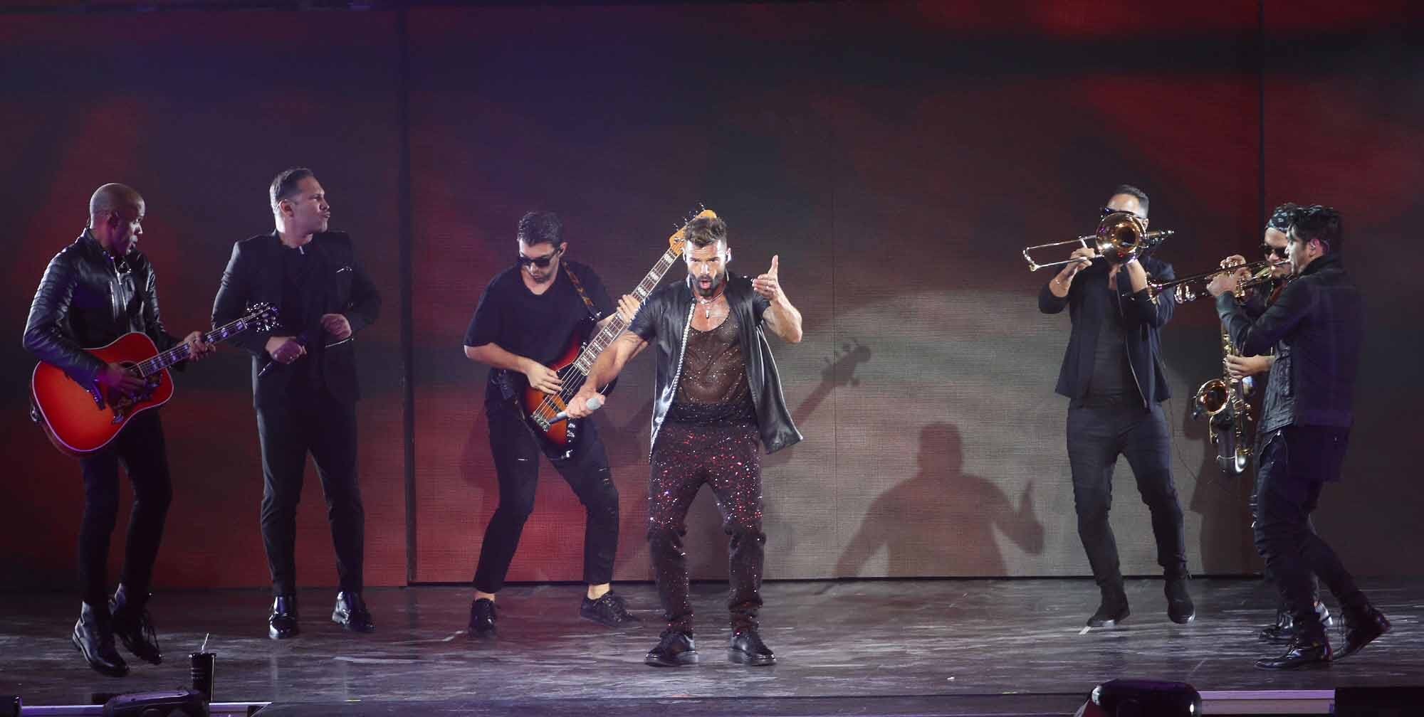 Las mejores fotos del show de Ricky Martin: "Movimiento Tour" Foto: Movilpress.