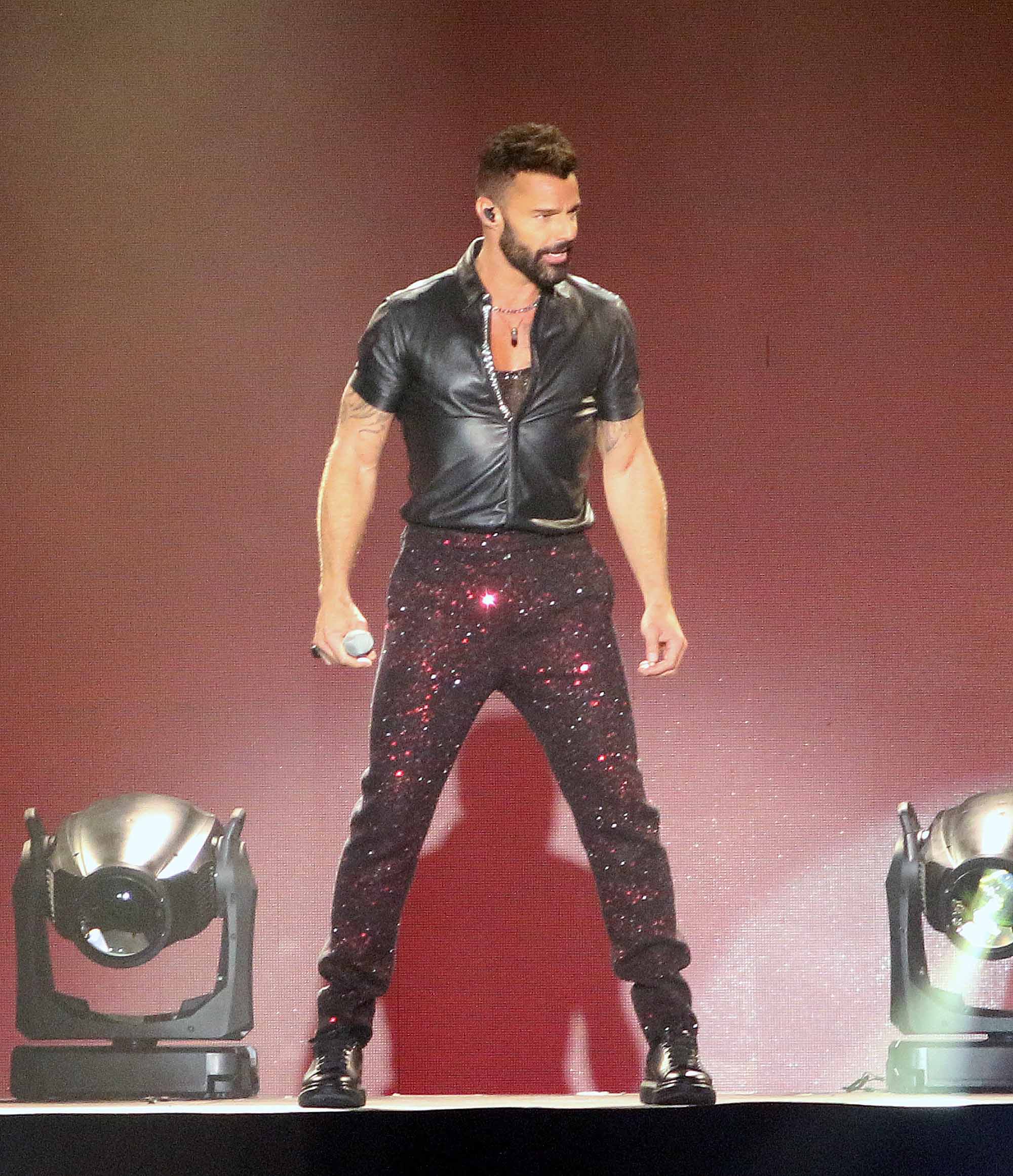 Las mejores fotos del show de Ricky Martin: "Movimiento Tour" Foto: Movilpress.