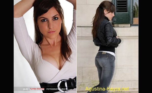 Las nuevas fotos de Agustina Keyra. (Fotos: Alejandro Santiago y Alma Jeans)