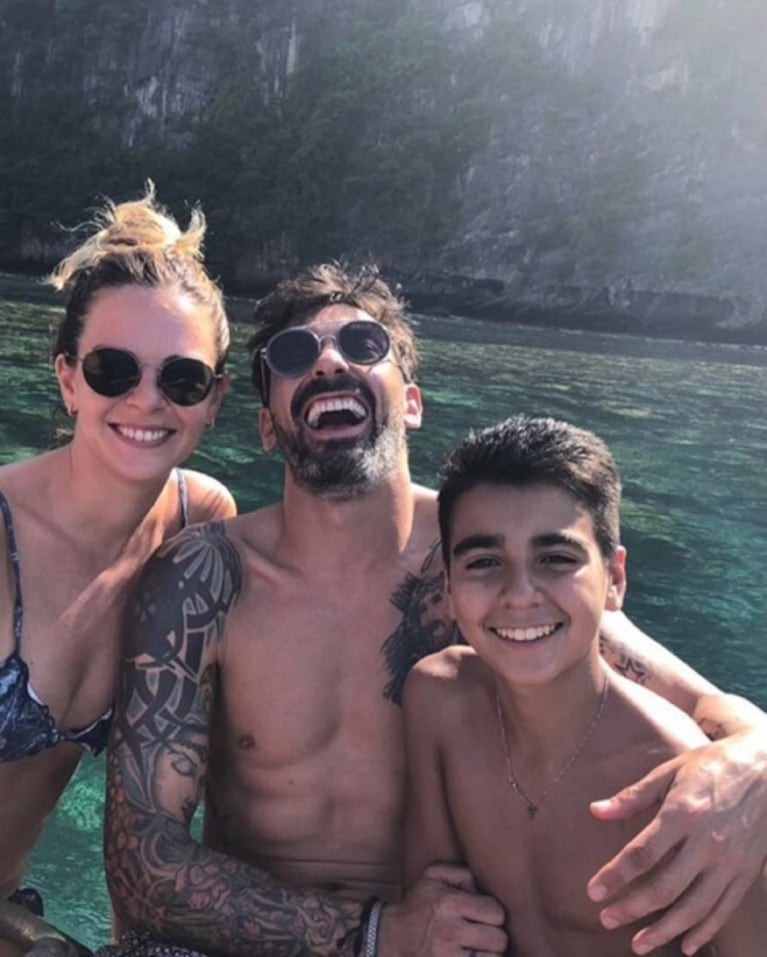  Las paradisíacas vacaciones del Pocho Lavezzi y Yanina Screpante en Tailandia: "La vida es una sola"