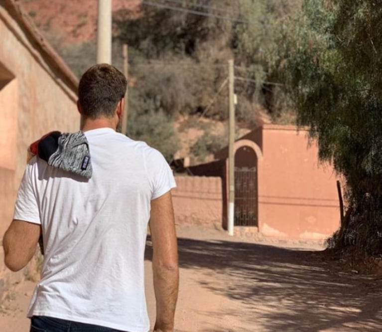 Las postales de la romántica escapada de Jujuy Jiménez y Del Potro a Jujuy: "Me llevo guardado todo el amor"