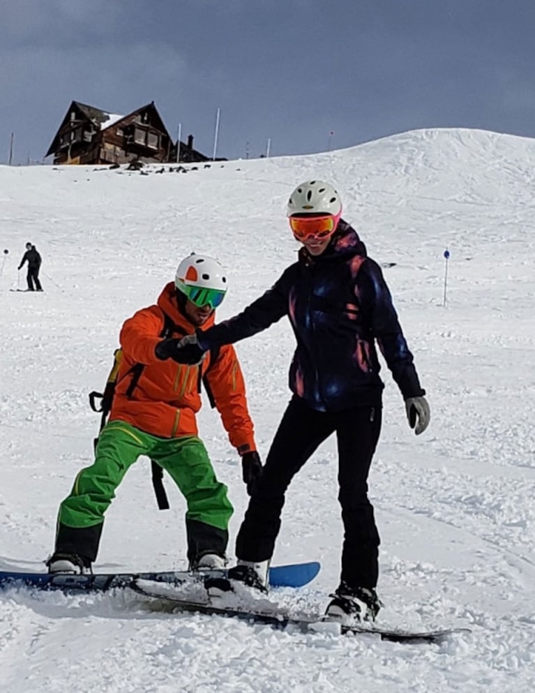 Las primeras vacaciones de Nicole Neumann y Matías Tasín con sus hijos