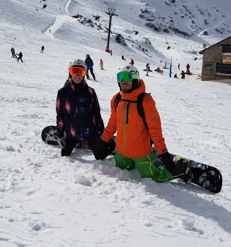 Las primeras vacaciones de Nicole Neumann y Matías Tasín con sus hijos