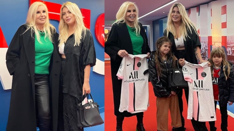 Las profundas palabras de Wanda Nara a Susana Giménez tras la entrevista en París (Fotos: Instagram)