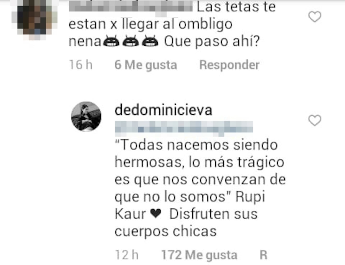 Las respuestas de Eva de Dominici, tras maliciosos comentarios sobre sus  lolas: 