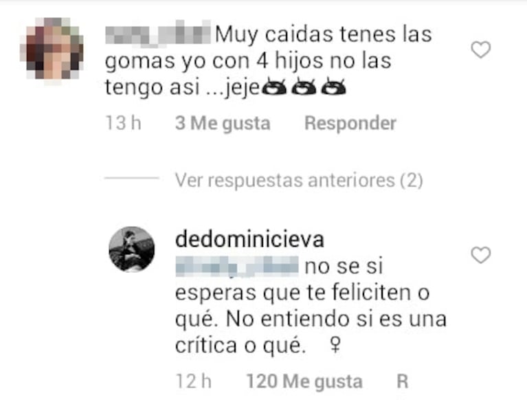 Las respuestas de Eva de Dominici, tras maliciosos comentarios sobre sus lolas: "¿Por qué le exigimos ridiculeces al cuerpo de la mujer?"