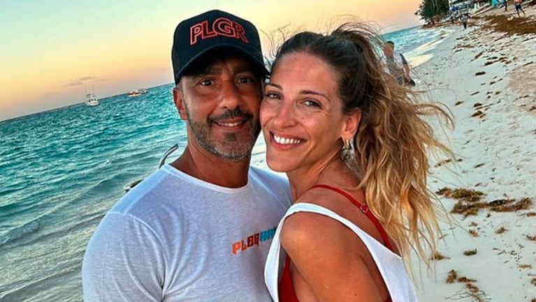 Las románticas vacaciones de Fede Hoppe y Macarena Rinaldi en Punta Cana.