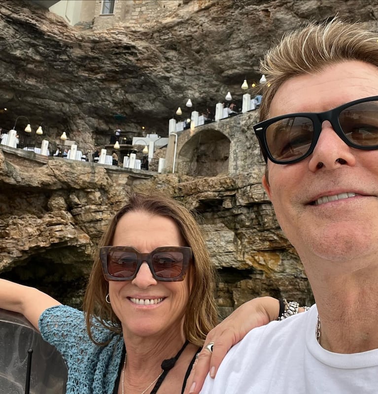 Las románticas vacaciones de Gabriel Corrado con su esposa en Italia: el álbum de fotos