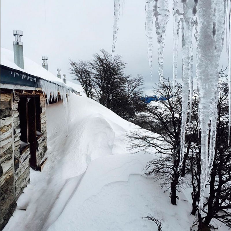 Las románticas vacaciones de Isabel Macedo y Martín Tassara en Bariloche. Foto: Captura