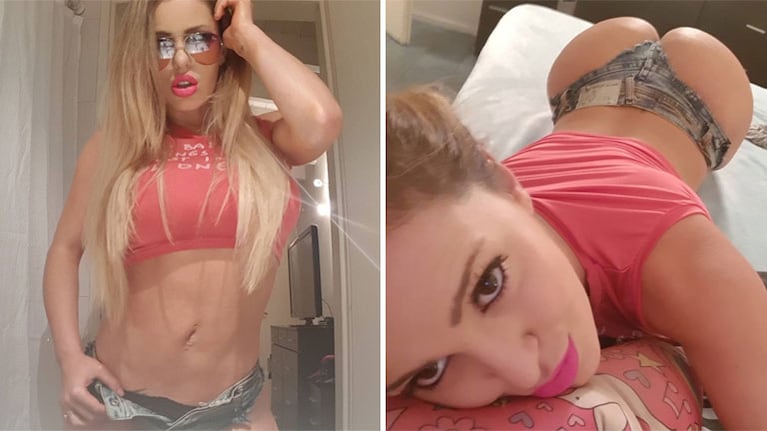 Las selfies súper hot de Mariana Diarco, a seis meses de ser mamá