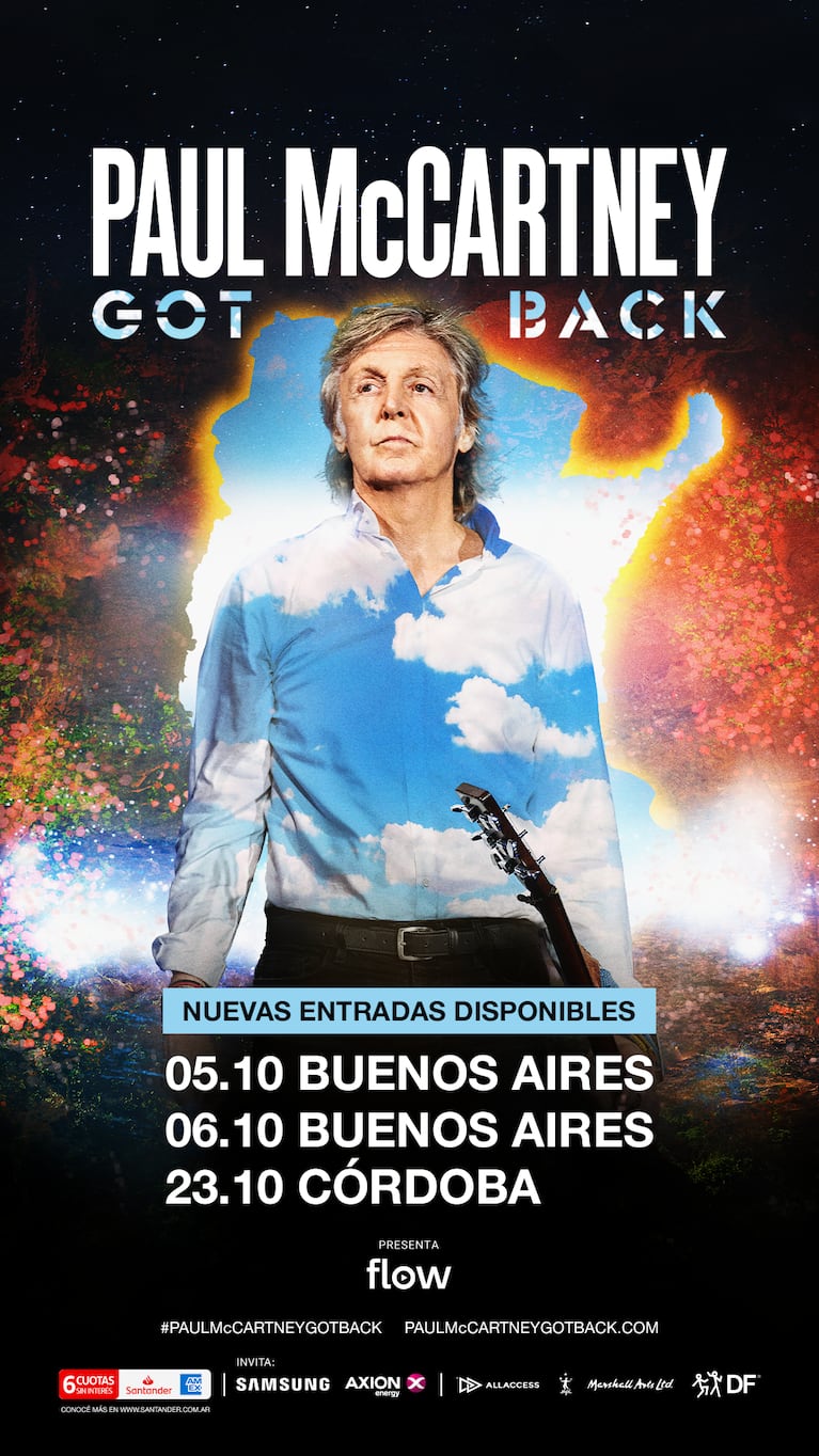 Las últimas fotos de los ensayos de Paul McCartney antes de sus shows en Argentina