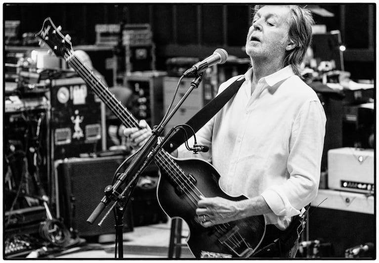 Las últimas fotos de los ensayos de Paul McCartney antes de sus shows en Argentina