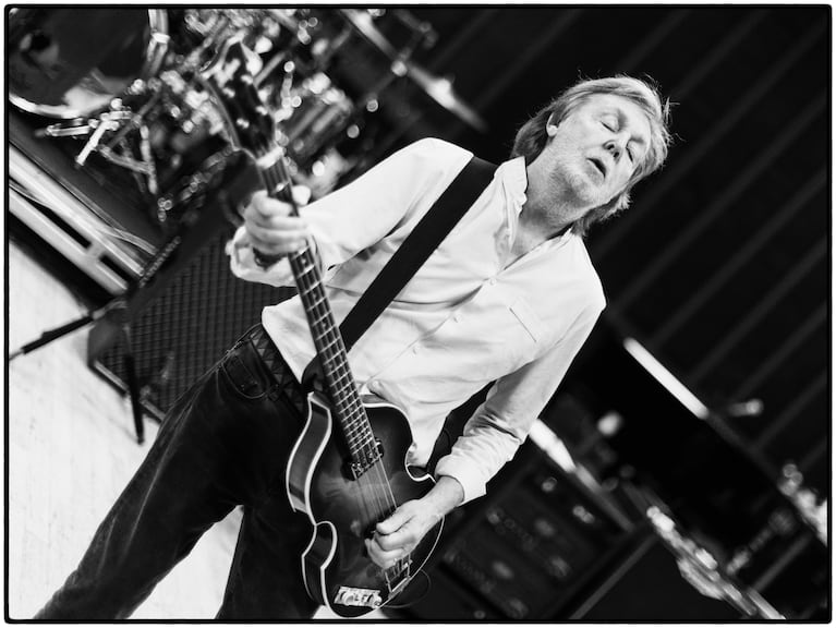 Las últimas fotos de los ensayos de Paul McCartney antes de sus shows en Argentina