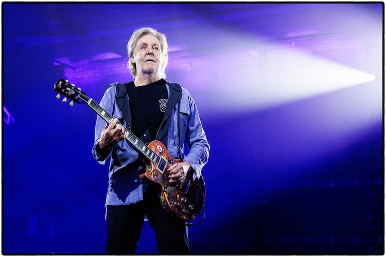 Las últimas fotos de los ensayos de Paul McCartney antes de sus shows en Argentina