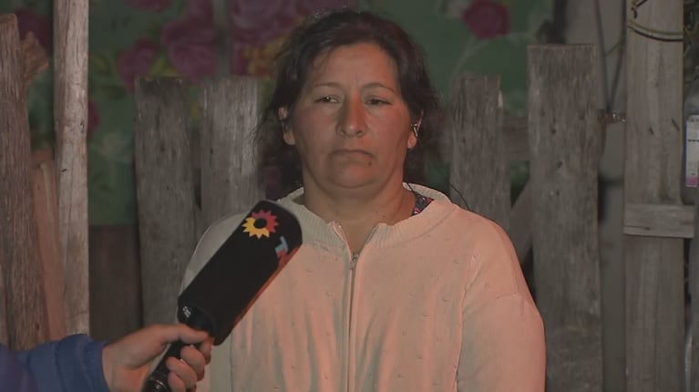 Laudelina, la tía de Loan y esposa de Antonio Benítez, está detenida. (Foto: Captura Telenoche)