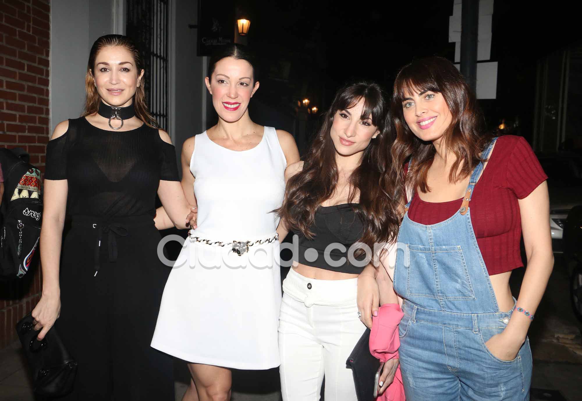 Laura Bruni, Miriam Lanzoni, Magui Bravi y Silvina Luna. Foto: Movilpress-Ciudad.com.