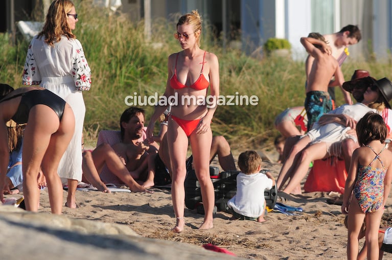 Laura Laprida, diosa total en Punta del Este con su novio carpintero. (Foto: GM Press)