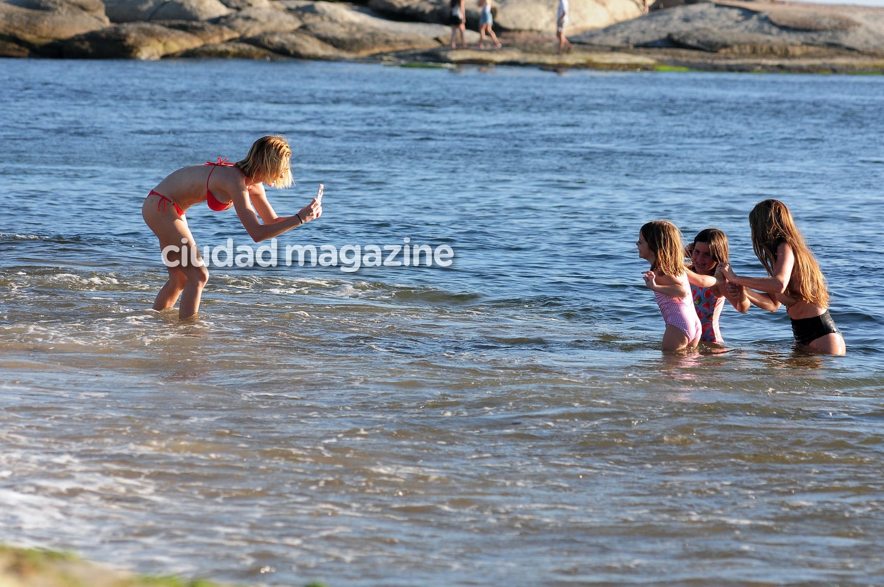 Laura Laprida, diosa total en Punta del Este. (Foto: GM Press)