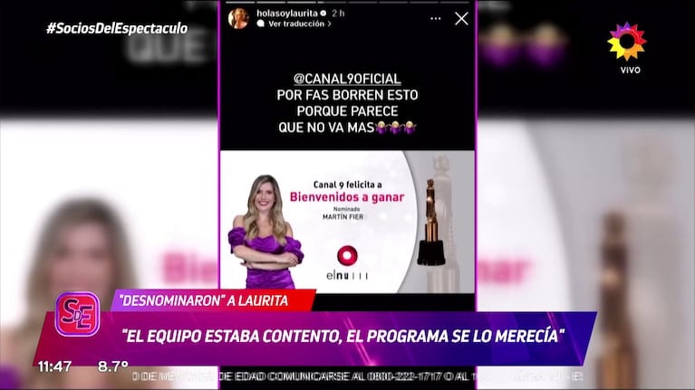 Laurita Fernández contra Aptra.