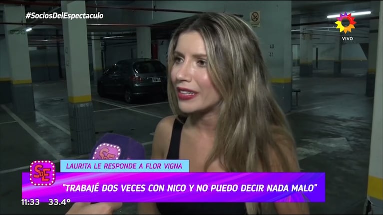 Laurita Fernández fue letal con Flor Vigna por opinar de su pasado romance con Nicolás Cabré y por destrozarlo