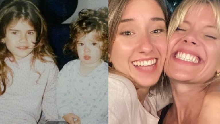 Laurita Fernández le deseó a su hermana un feliz cumple con una bella foto retro: Te amo con todo mi corazón