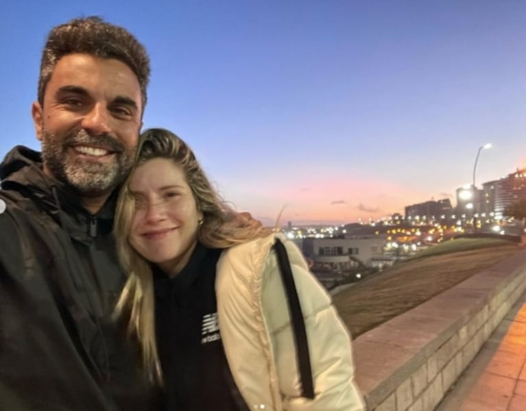 Laurita Fernández y Peluca Brusca, enamoradísimos en Mar del Plata: el álbum de fotos