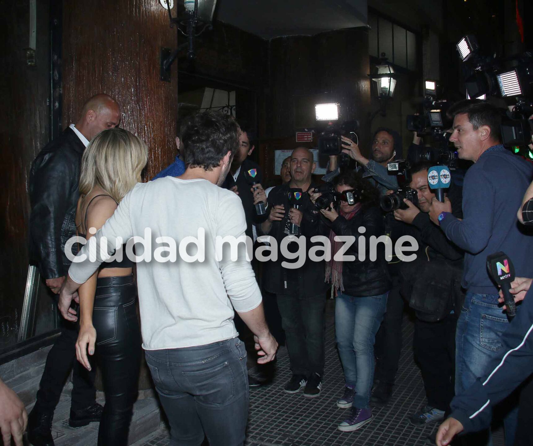 Laurita y Nico Cabré, enamorados. (Foto: Movilpress)