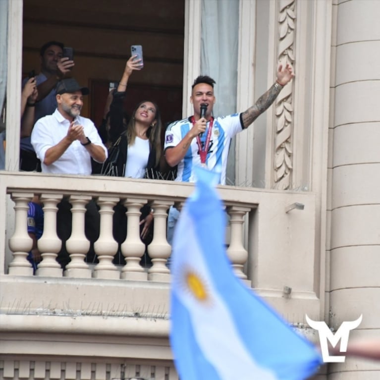 Lautaro Martínez, homenajeado en Bahía Blanca: “Este título hay que festejarlo todos los días”