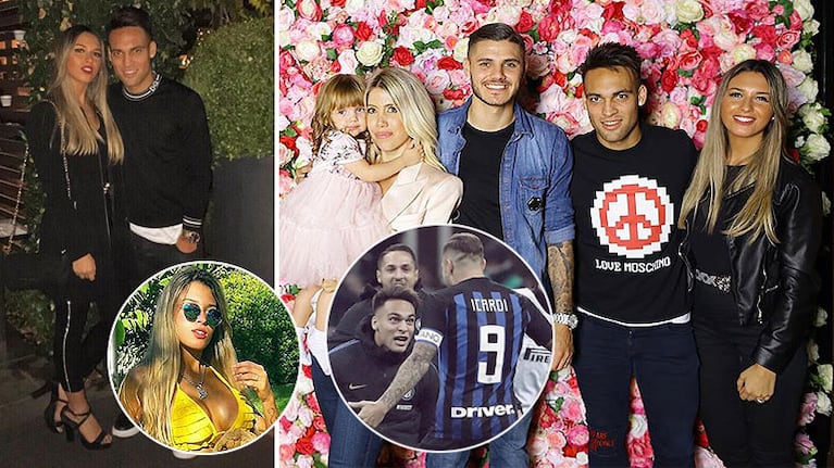 Lautaro Martínez oficializó su romance con Agustina Gandolfo en el cumpleaños de Isabella Icardi