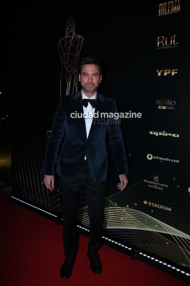 Leandro Chino Leunis en los Premios Martín Fierro Digital 2024 (Foto: Movilpress)