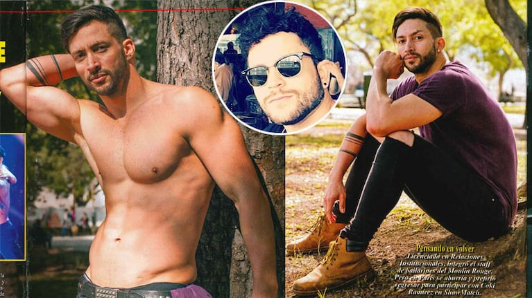 Leandro Nimo reveló que está de novio con un ingeniero. Foto: revista Pronto e Instagram.