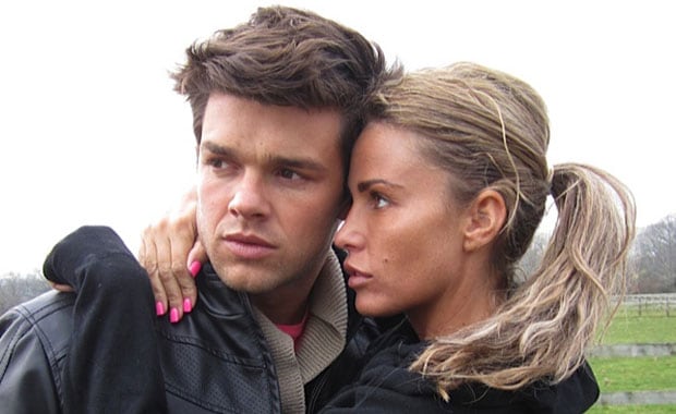 Leandro Penna y Katie Price, en tiempos más felices (Foto: Web). 