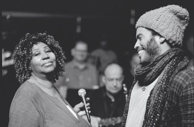 Lenny Kravitz y su relación con Aretha Franklin