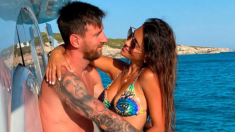 Leo Messi agasajó a Antonela Roccuzzo por su cumpleaños.