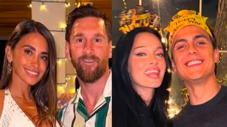 Leo Messi y Antonela Roccuzzo, Oriana Sabatini y Paulo Dybala recibieron el 2025.